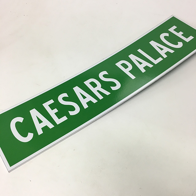 SIGN, Vegas Street Sign - Caesars Palace